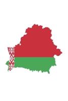 The Flag of Belarus Overlaid on The Map of the Nation Journal