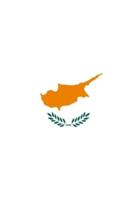 The Flag of Cyprus Overlaid on The Map of the Nation Journal