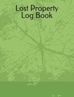 Lost Property Log Book