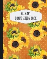 Sunflower Primary Composition Book