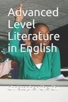Advanced Level Literature in English