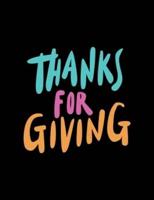 Thanks For Giving