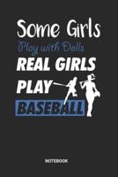 Baseball Girls Notebook