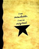 I Am Inimitable. I Am an Original.