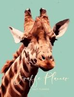 2020 2021 15 Months Giraffe Daily Planner