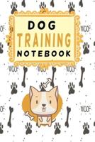 Dog Training Notebook in Yellow