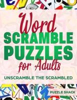 Word Scramble Puzzles for Adults