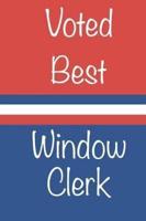 Voted Best Window Clerk