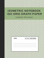 Isometric Notebook ISO Grid Graph Paper