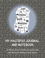 My Maltipoo Journal and Notebook
