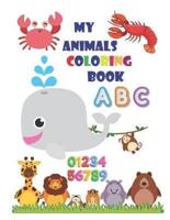 My Animals Coloring Book