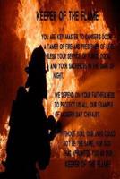 Keeper of the Flame Journal - Firefighter Silhouette