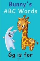 Bunny's ABC Words Gg Is For