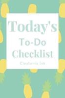 Today's To-Do Checklist