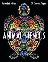ANIMAL STENCILS Color By Number