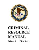 Criminal Resource Manual