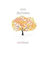 Hello Autumn Notebook