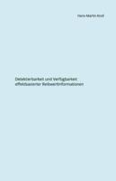 Detektierbarkeit Und Verfügbarkeit Effektbasierter Reibwertinformationen