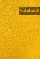 Gold Leather Notebook