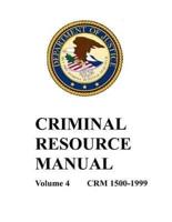Criminal Resource Manual