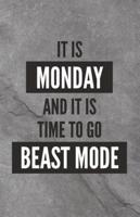 It Is Monday And It Is Time To Go BEAST MODE