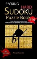 F*cking Hard Sudoku Puzzle Book #16
