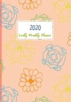 Weekly Monthly Planner 2019-2020