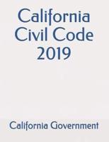 California Civil Code 2019