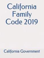 California Family Code 2019