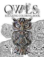 Owls Relaxing Coloring Book