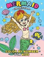 Mermaid Collection Color by Number for Kids