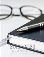 2019-2023 Five Year Planner Agenda Goals Monthly Schedule Organizer