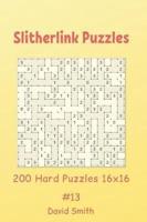 Slitherlink Puzzles - 200 Hard Puzzles 16X16 Vol.13