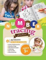 Number Tracing Practice! Activity for Study & Teaching.