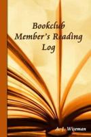 Bookclub Member's Reading Log