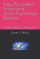 Fully Accredited Professional Sports Psychology Diploma
