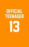 Official Teenager 13