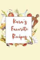 Kara's Favorite Recipes