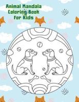 Animal Mandala Coloring Books For Kids