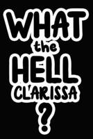 What the Hell Clarissa?