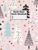 Blank Sheet Music Notebook