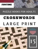 Crossword Puzzle Books for Adults Large Print