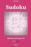 Sudoku - 200 Normal Puzzles 9X9 Vol.2