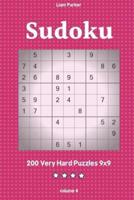 Sudoku - 200 Very Hard Puzzles 9X9 Vol.4