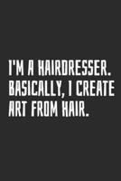 I'm A Hairdresser. Basically, I Create Art From Hair