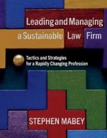 Leading and Managing a Sustainable Law Firm