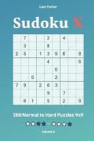 Sudoku X - 200 Normal to Hard Puzzles 9X9 Vol.6
