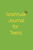 Gratitude Journal For Teens