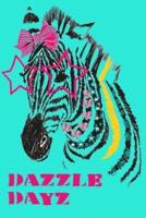 Dazzle Dayz 2019 to 2020 Academic Diary For Student, Teacher, Parent With Zebra Design