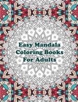 Easy Mandala Coloring Books For Adults